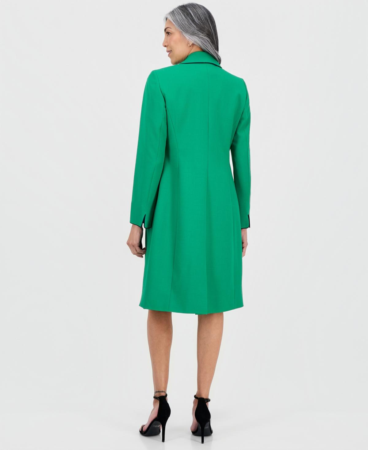 green sheath dress with jacket Le Suit 50040195