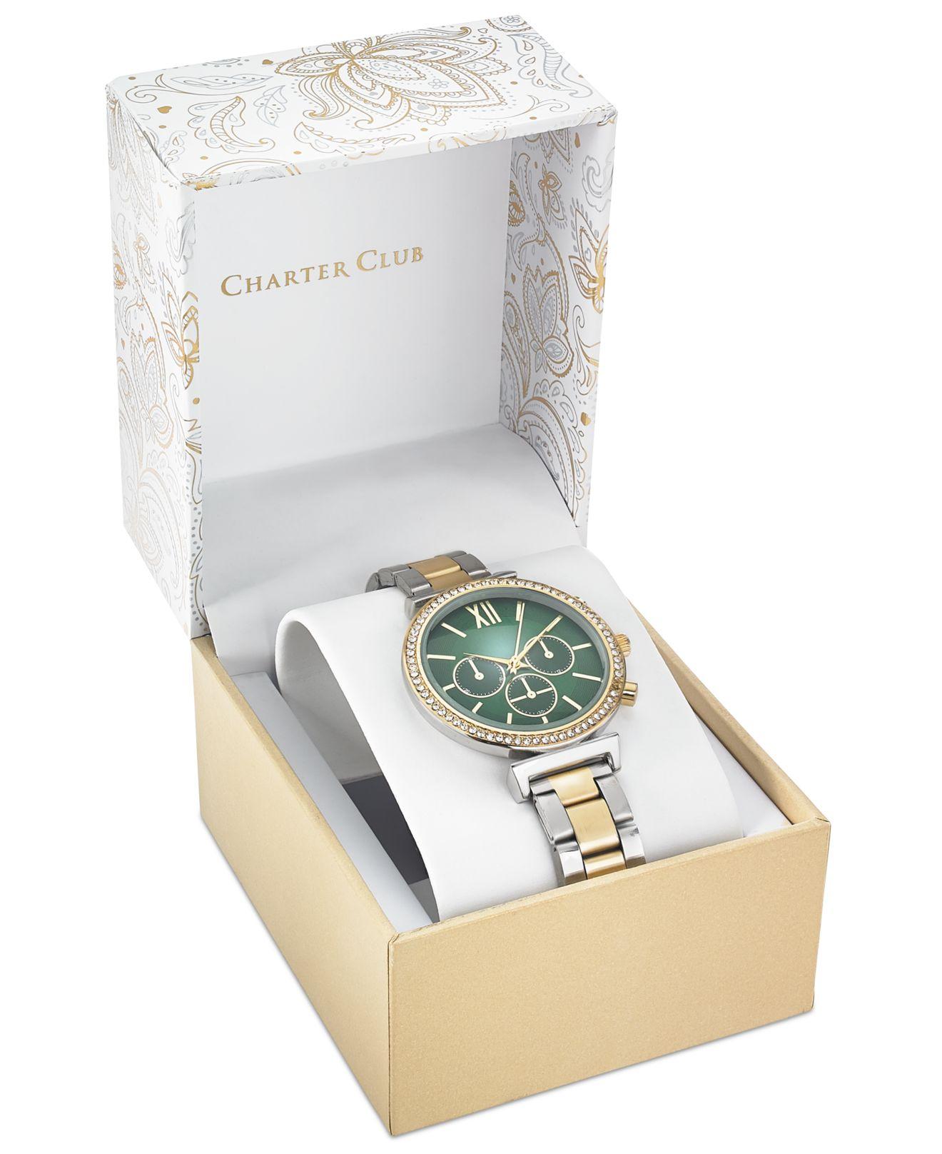 charter club quartz watch