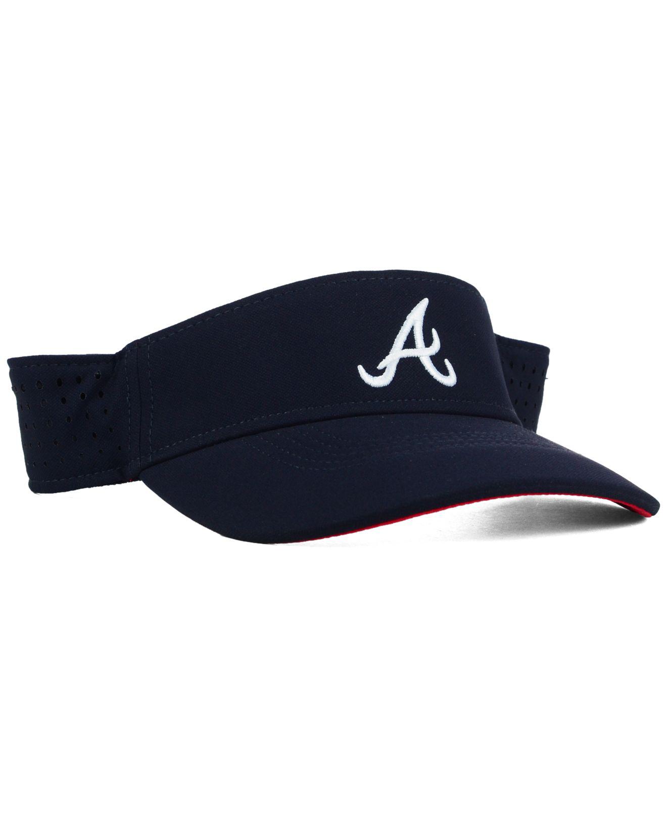 Nike Atlanta Braves Vapor Visor in Navy 