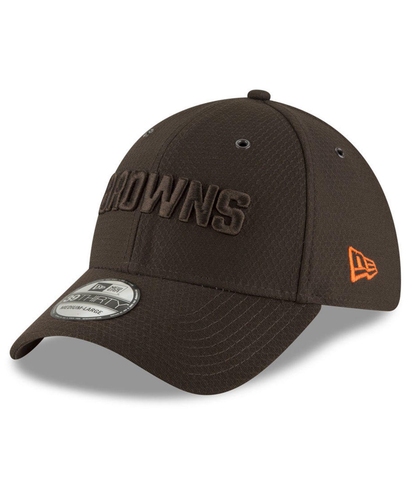 KTZ Cleveland Browns Official Color Rush 39thirty Stretch Fitted Cap for  Men | Lyst