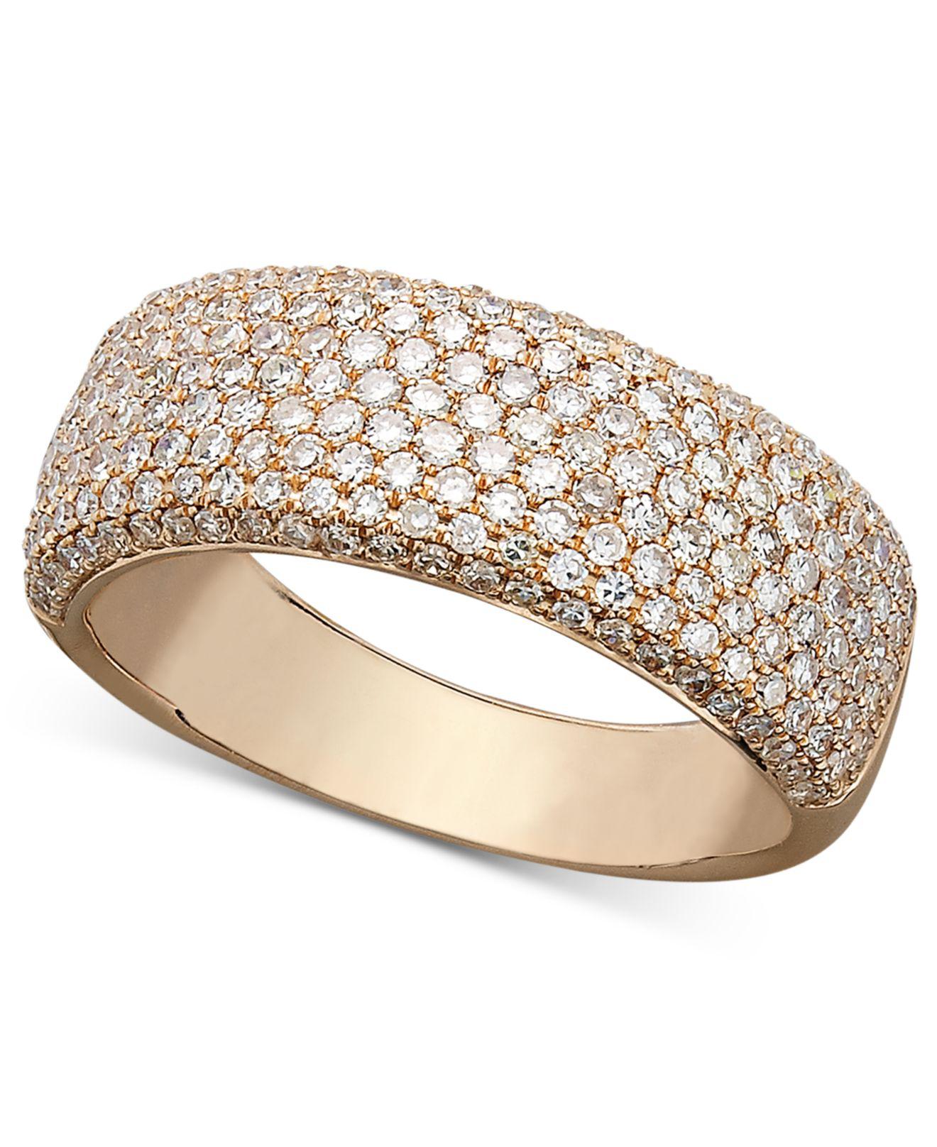 Effy Signature 14K Rose Gold Diamond and Garnet Panther Ring, 0.56 TCW –  effyjewelry.com