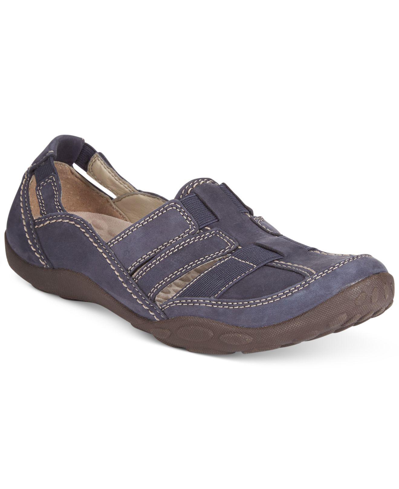 clarks haley park slip on casual shoes