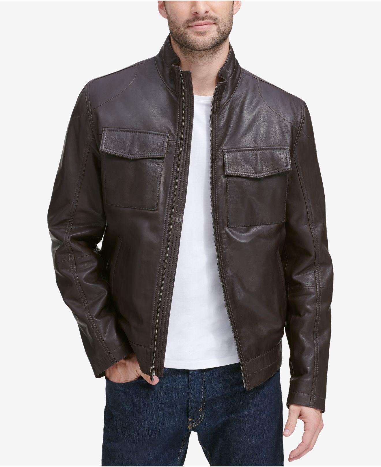 cole haan trucker jacket