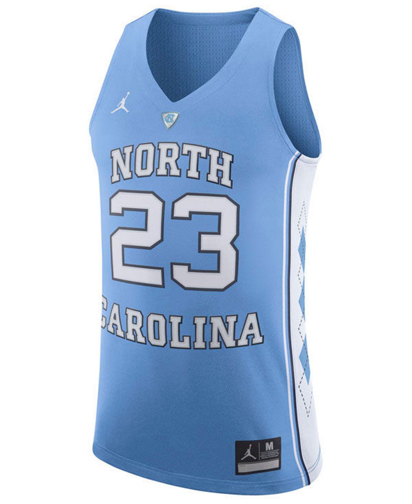 jordan north carolina jersey authentic