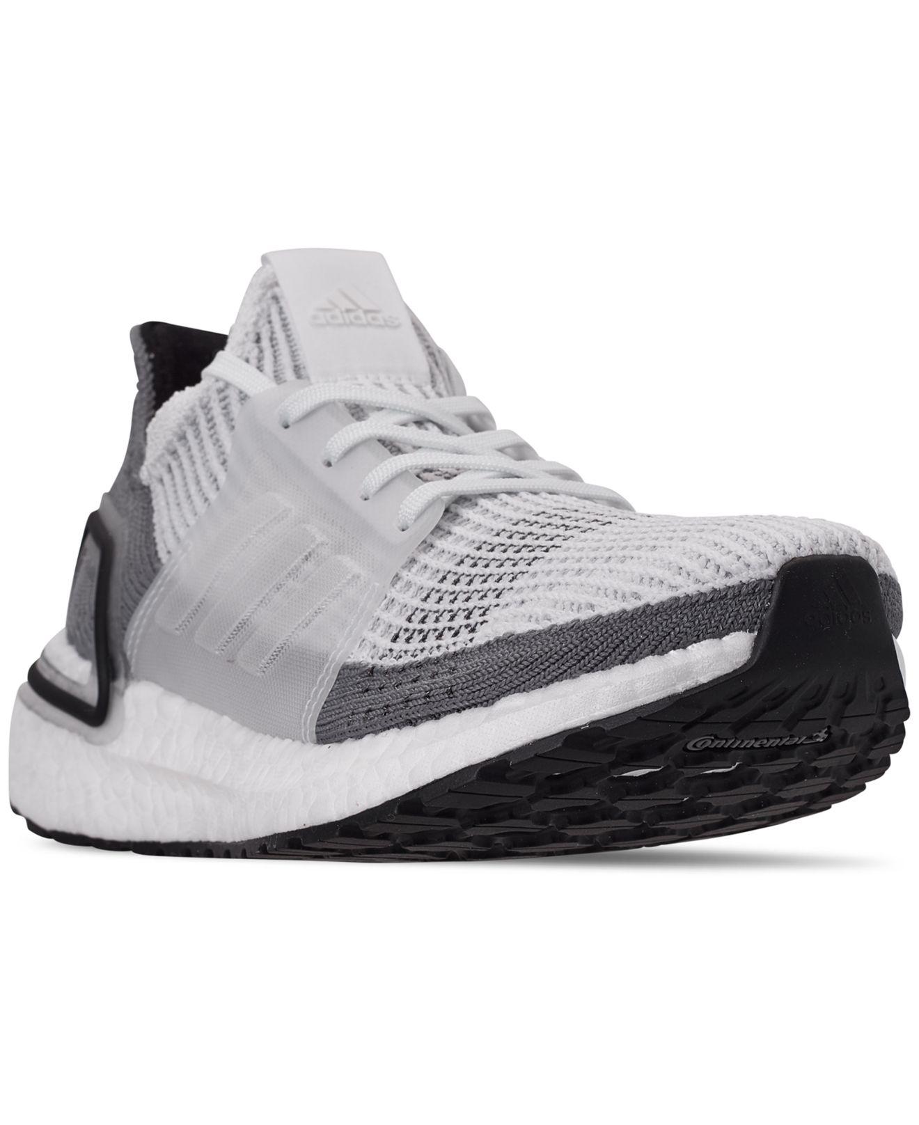 adidas Synthetic Ultraboost 19 in White/Crystal White/Grey (White) - Save  37% | Lyst