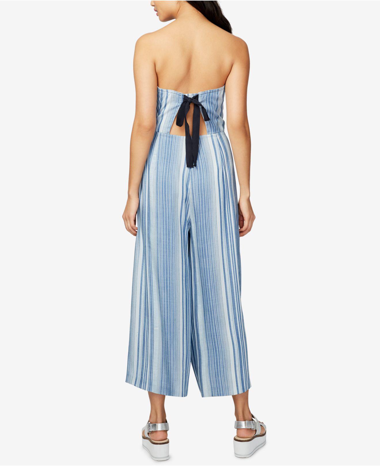 rachel roy striped jumpsuit