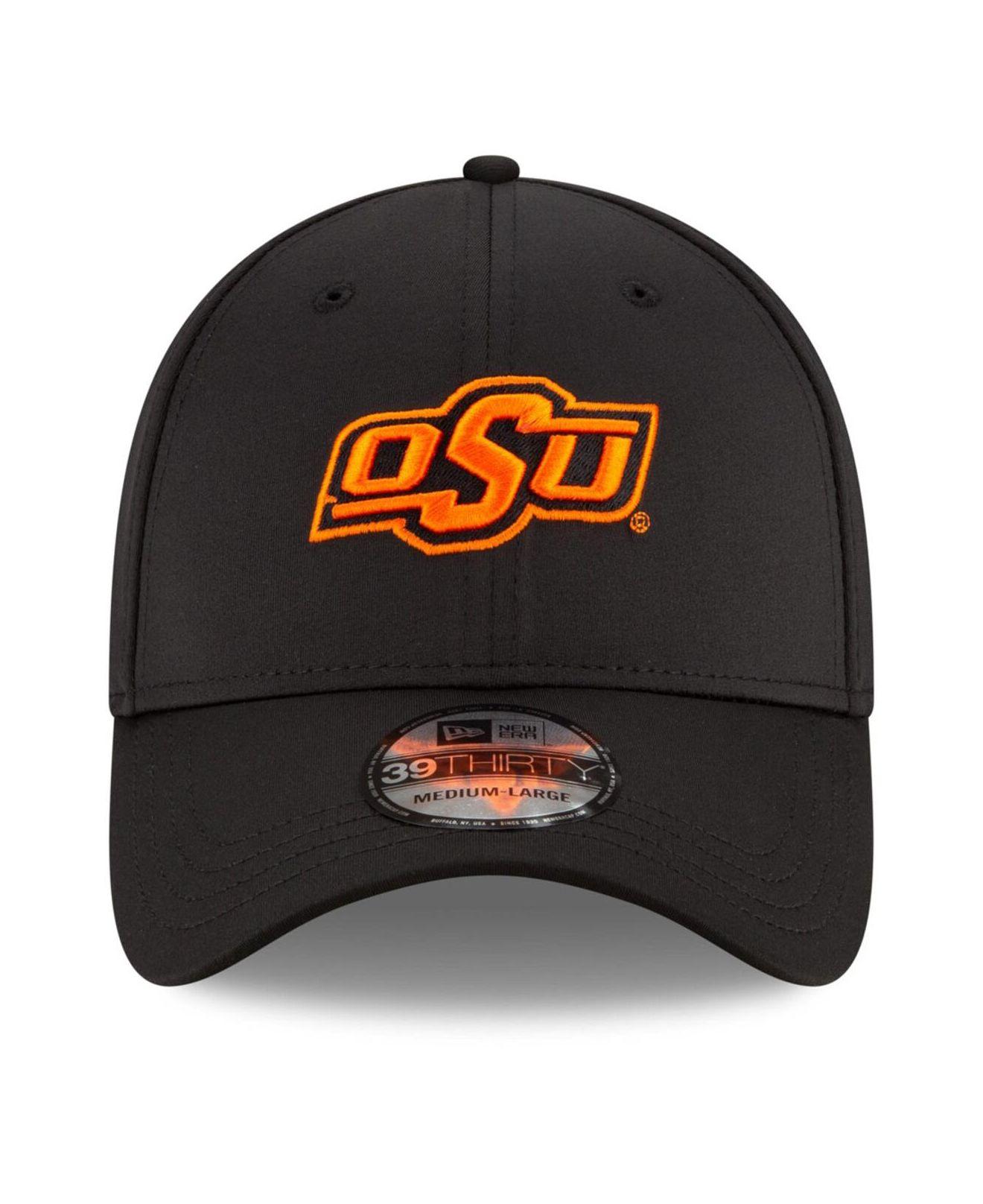 New Era Orange/Black Oklahoma State Cowboys Banded 39THIRTY Flex Hat