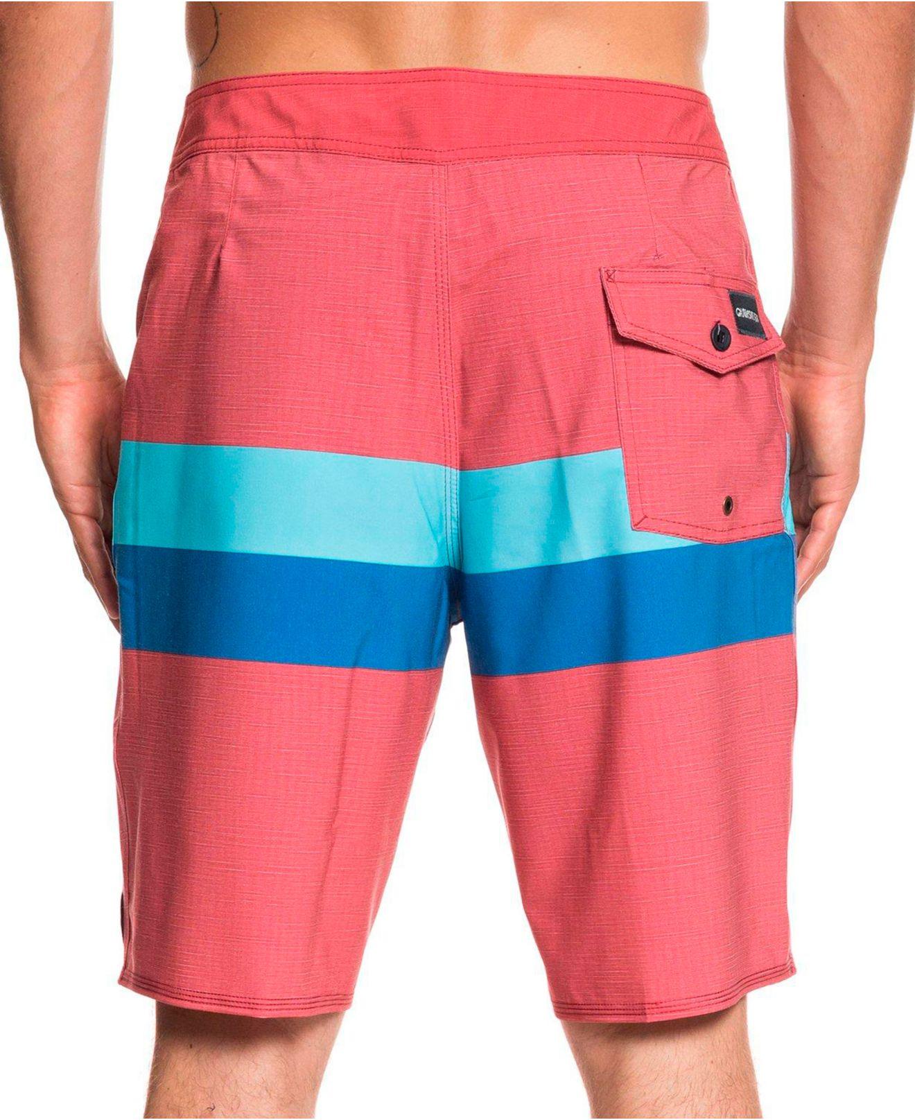 Quiksilver Board Shorts in Red for Men - Lyst Quiksilver Shorts Red