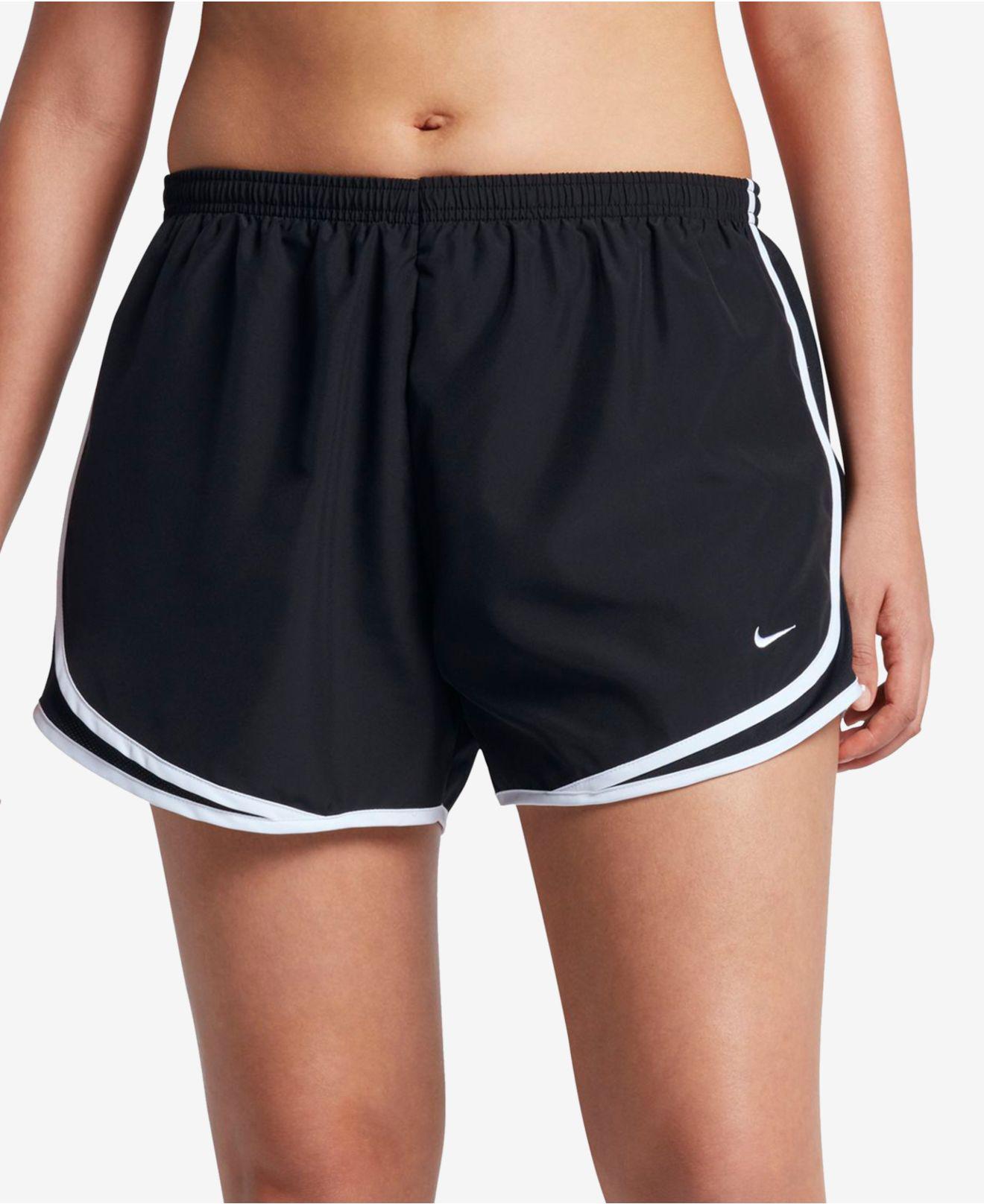 Lyst Nike Plus Size Shorts Dri Fit Tempo Track In Black