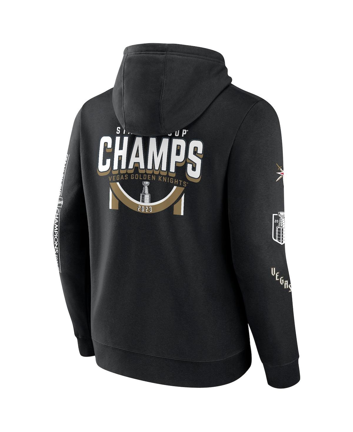 Men's Fanatics Branded Heather Gray Vegas Golden Knights 2023 Stanley Cup Champions Locker Room T-Shirt
