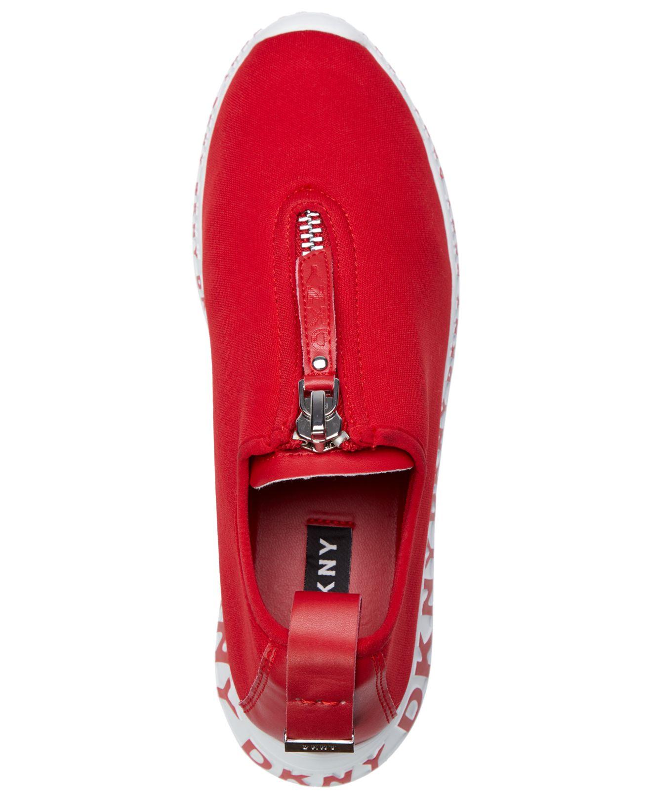 DKNY Neoprene Melissa Sneakers, Created For Macy's in Red | Lyst