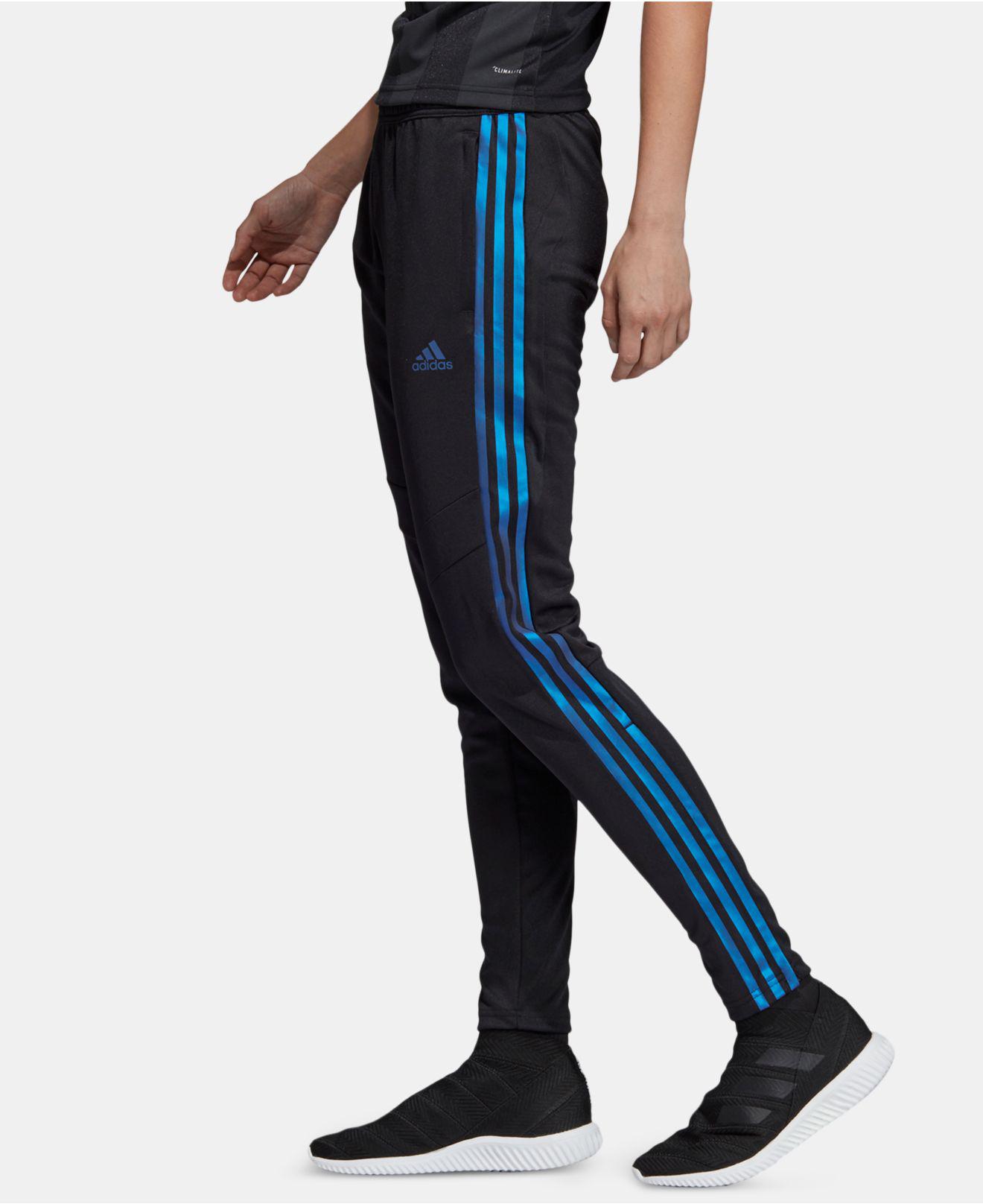adidas Synthetic Pearl Essence Tiro Climacool® Soccer Pants in Black/Blue  Pearl (Blue) | Lyst Canada