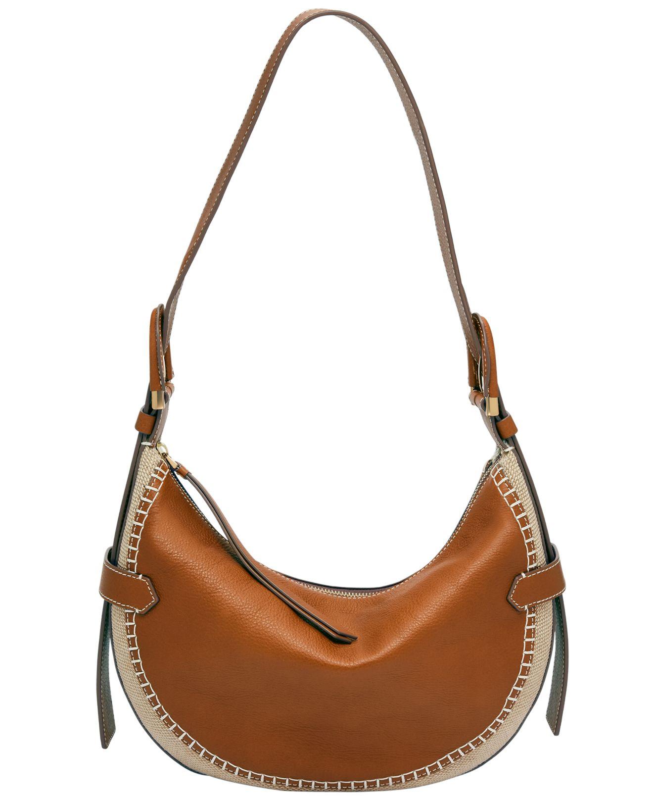 Fossil Harwell Small Hobo Bag in Brown Lyst