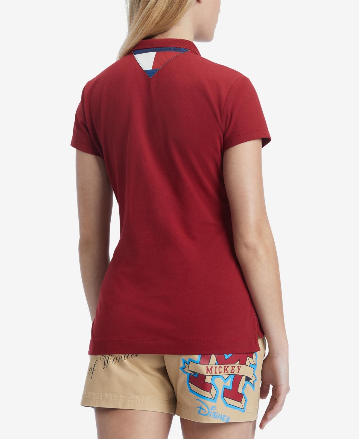 Tommy Hilfiger Th X Disney Minnie Mouse Polo in Red | Lyst