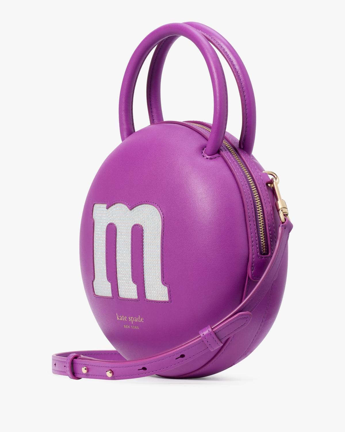 Kate Spade X M&m's Embellished Smooth Leather 3d Crossbody