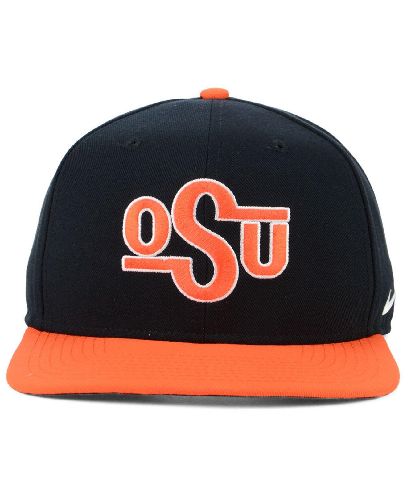 Nike Synthetic Oklahoma State Cowboys State Vault Snapback Cap for Men |  Lyst