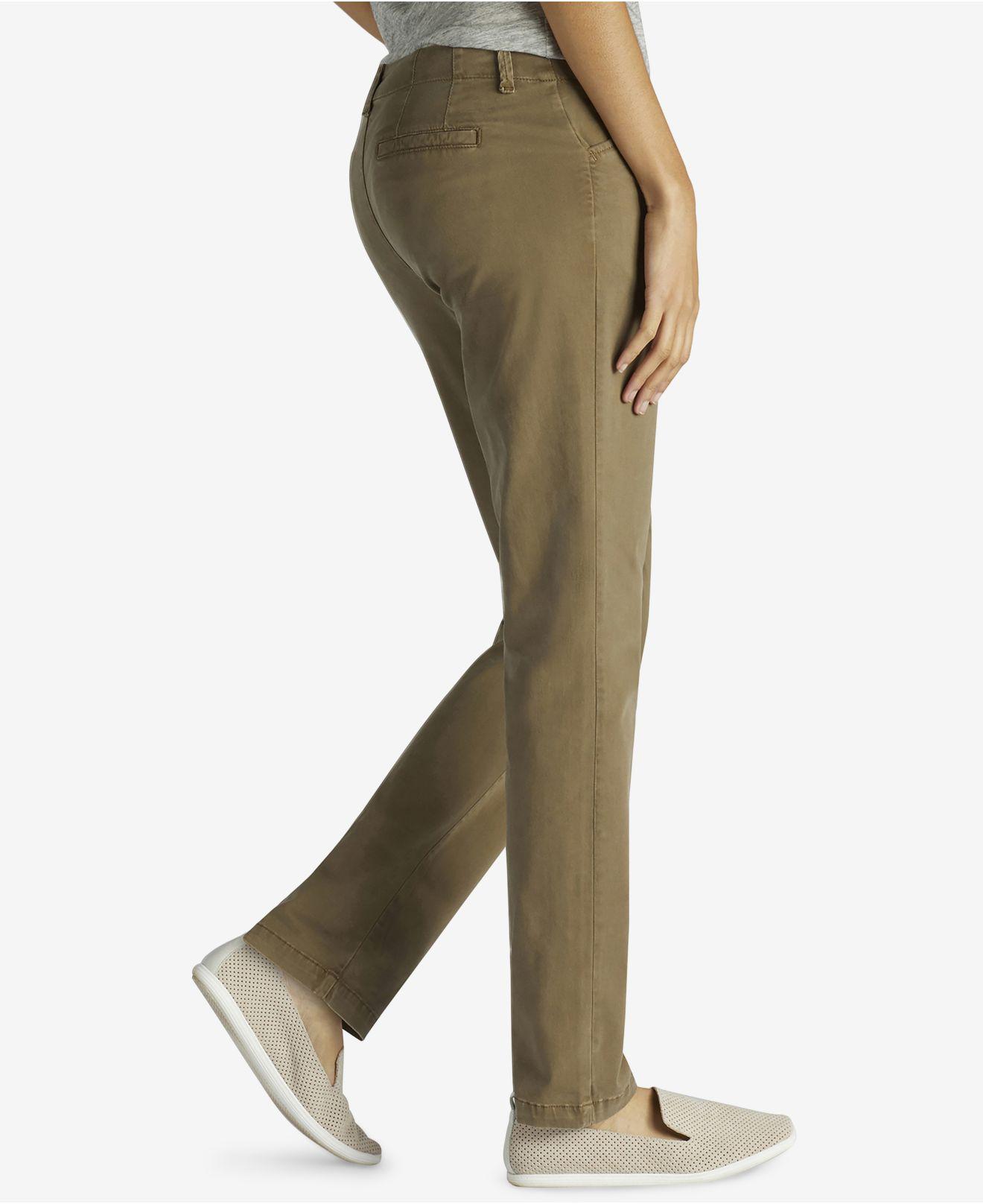 lee platinum tailored chino pants