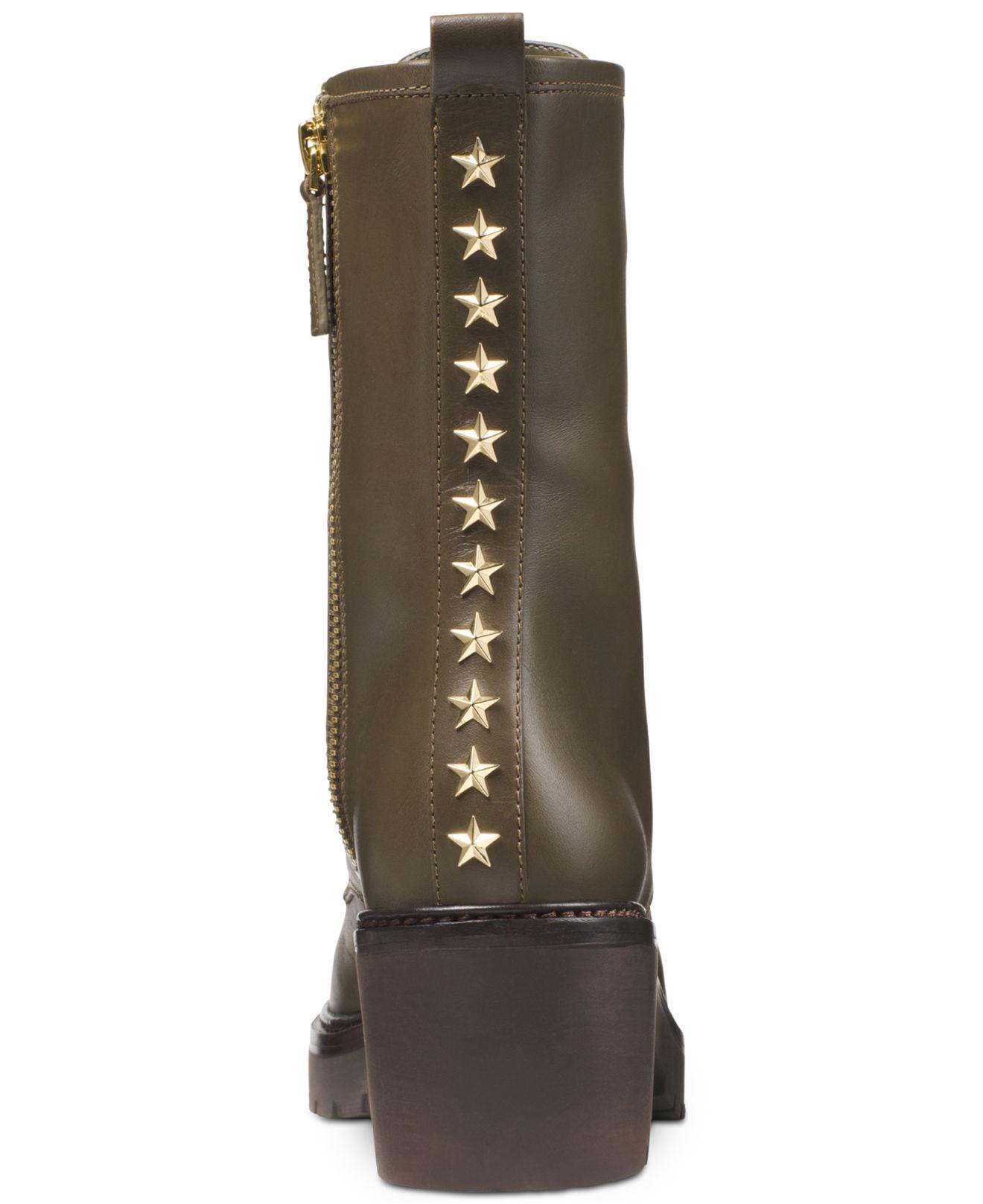 michael kors boots olive
