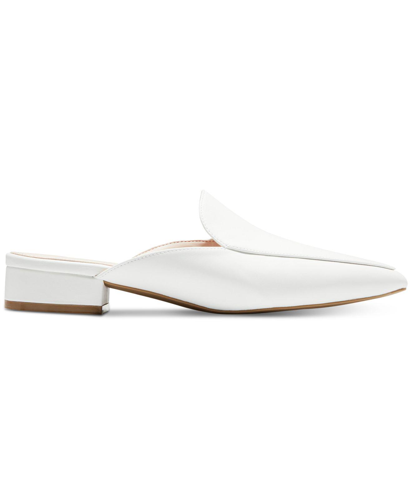 cole haan piper mule white