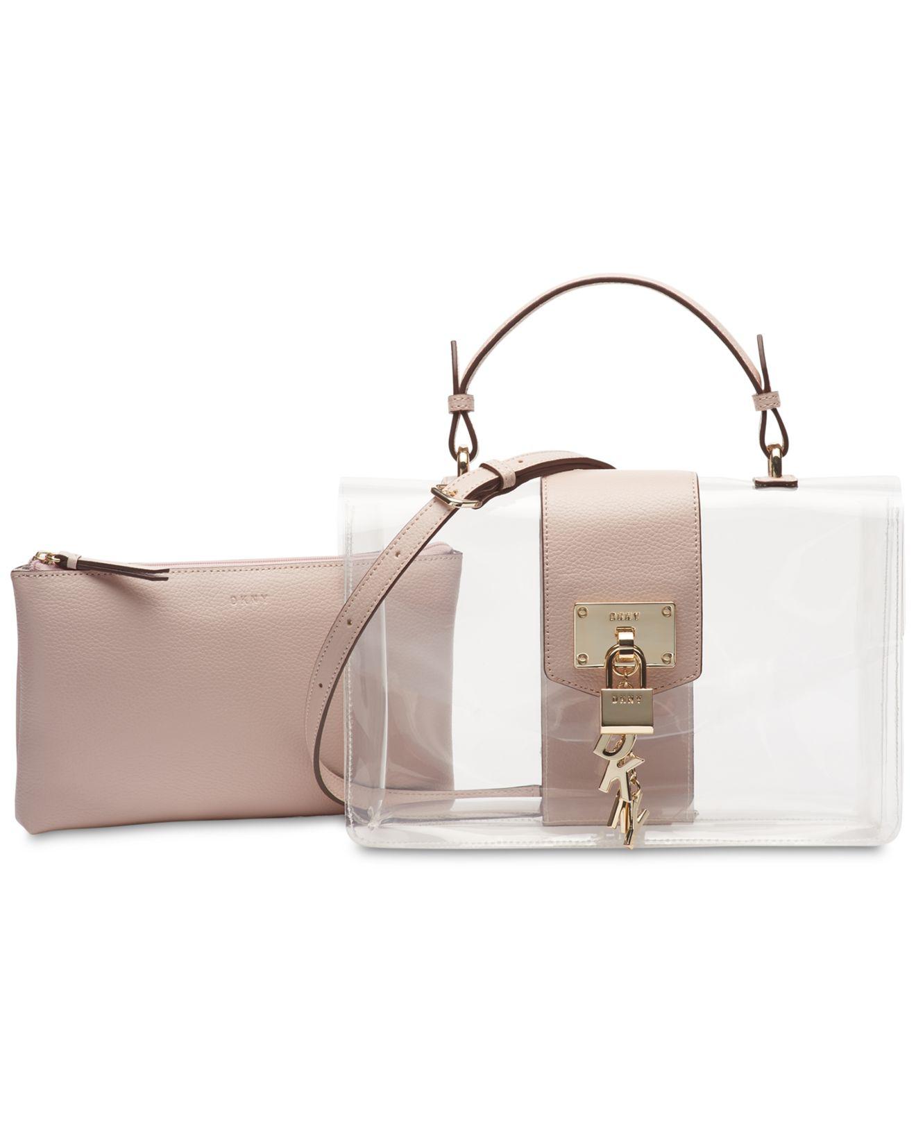 clear shoulder purse