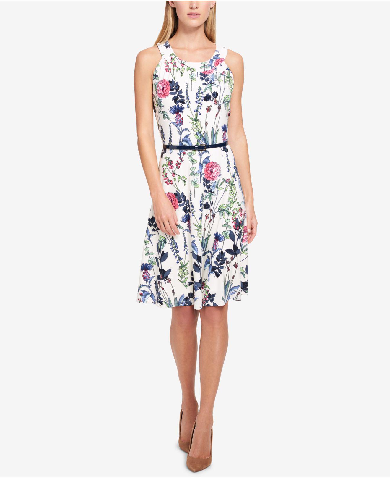 tommy hilfiger white dress