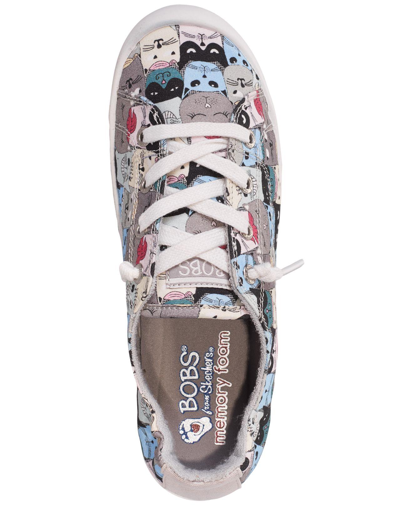 Skechers Canvas Bobs Beach Bingo Cat House Party Bobs For Dogs And