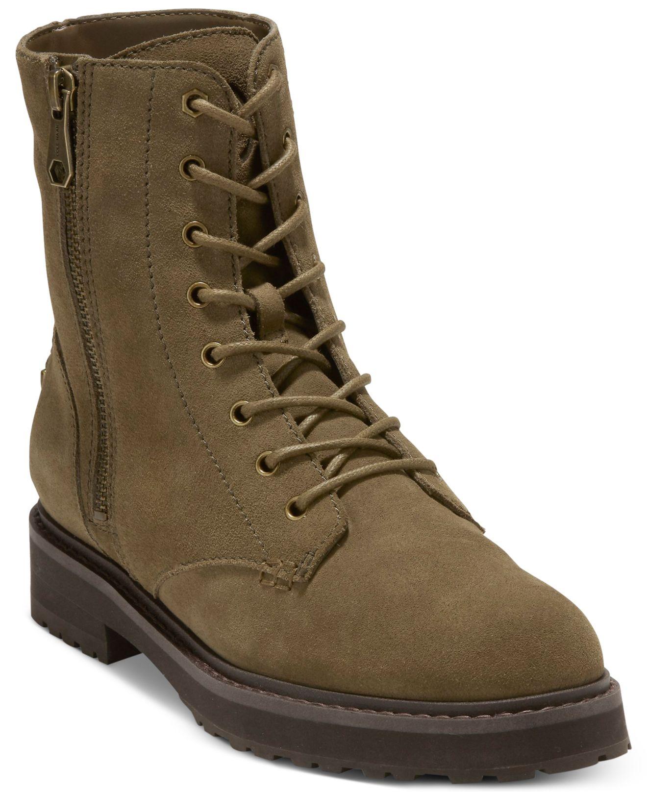 Cole Haan Greenwich Laceup Zipper Boots Lyst Canada