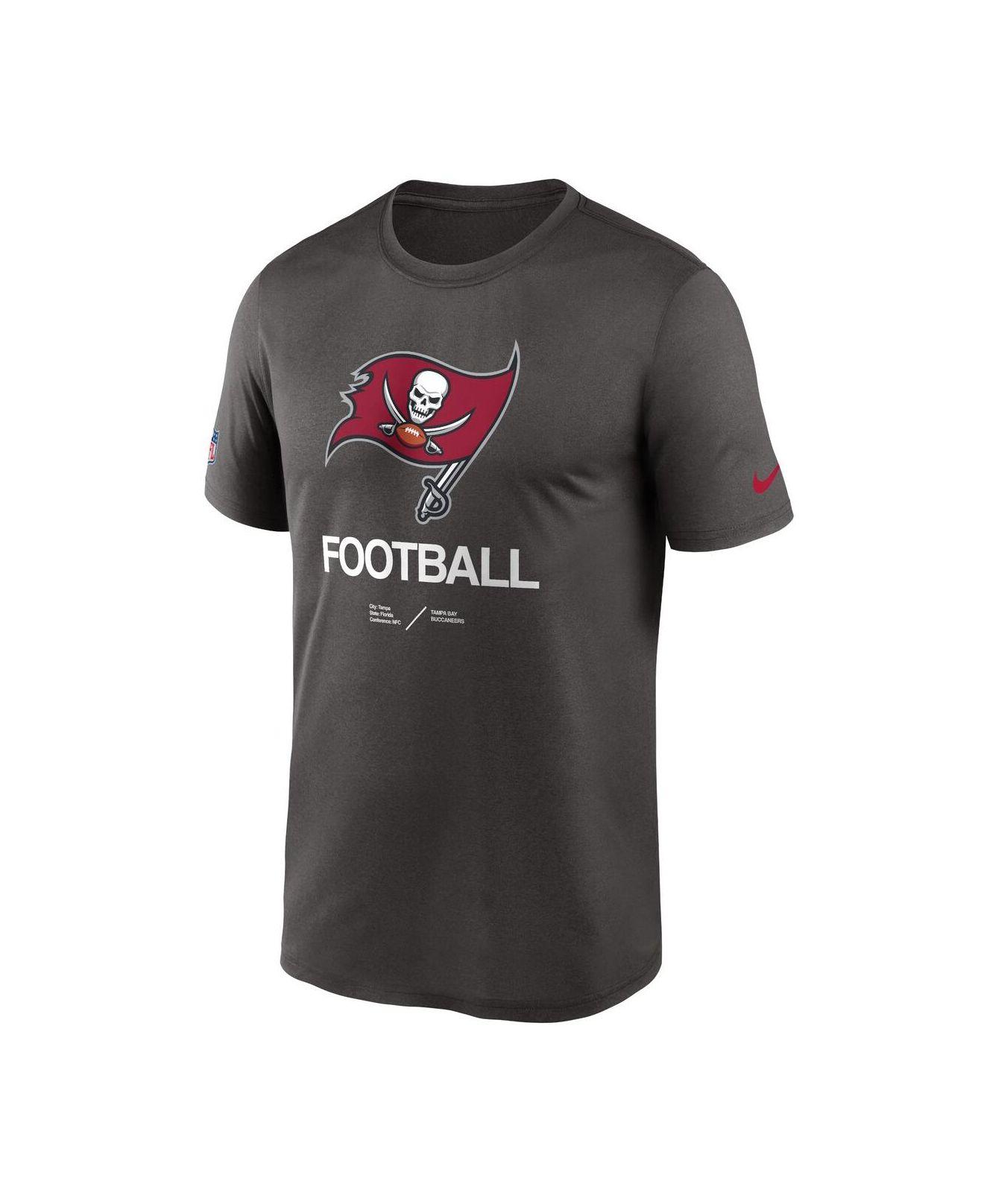 Nike Men's Nike Red Tampa Bay Buccaneers Sideline Coach Chevron Lock Up  Logo V-Neck Performance T-Shirt