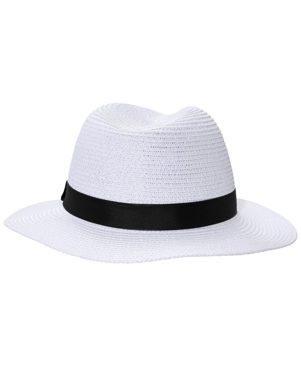 ストローハット RALPH LAUREN Classic Packable Fedora Lauren Ralph Lauren Classic Packable Fedora Hat - Macy's