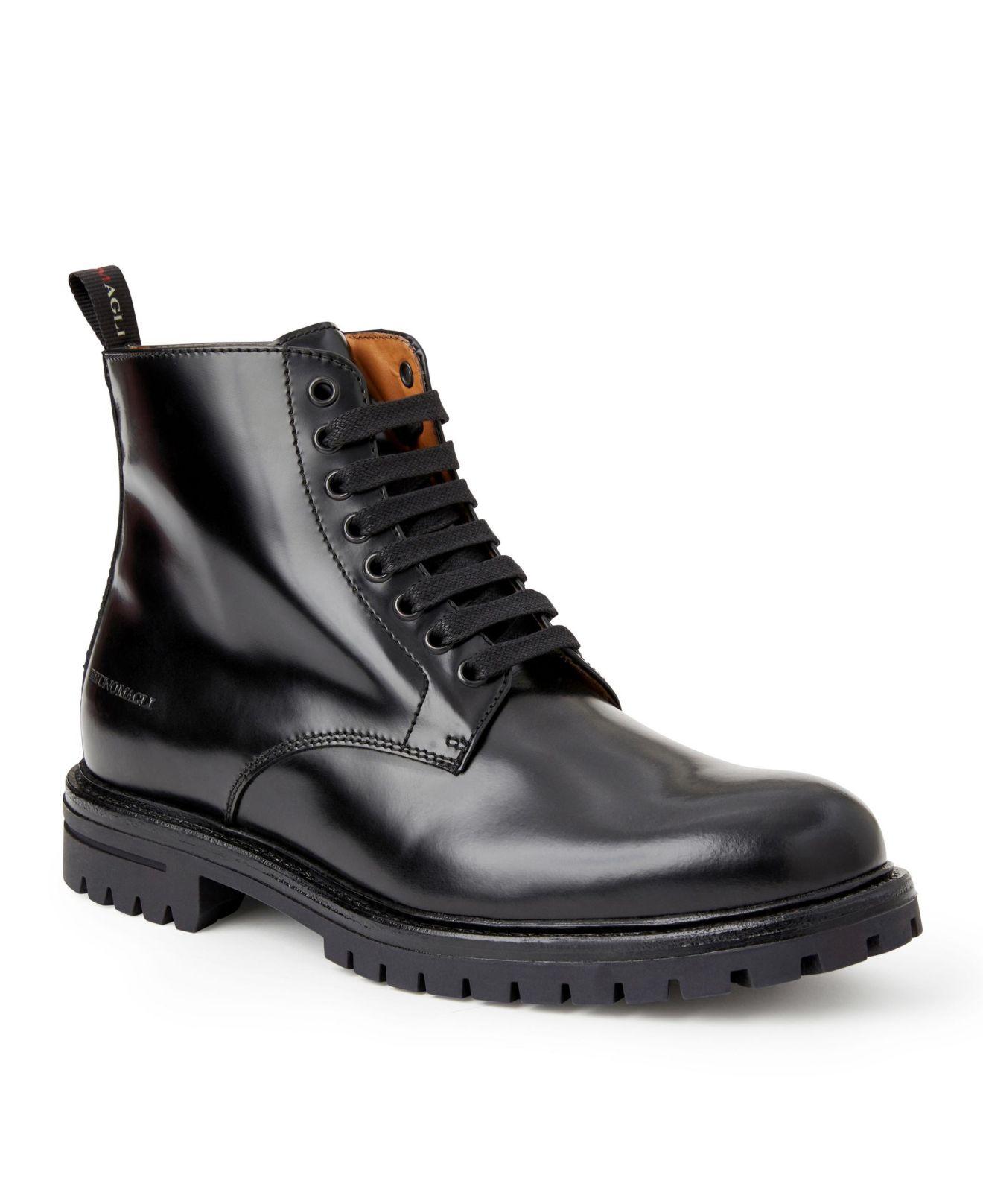 Bruno Magli Griffin Dress Boots in Black for Men | Lyst
