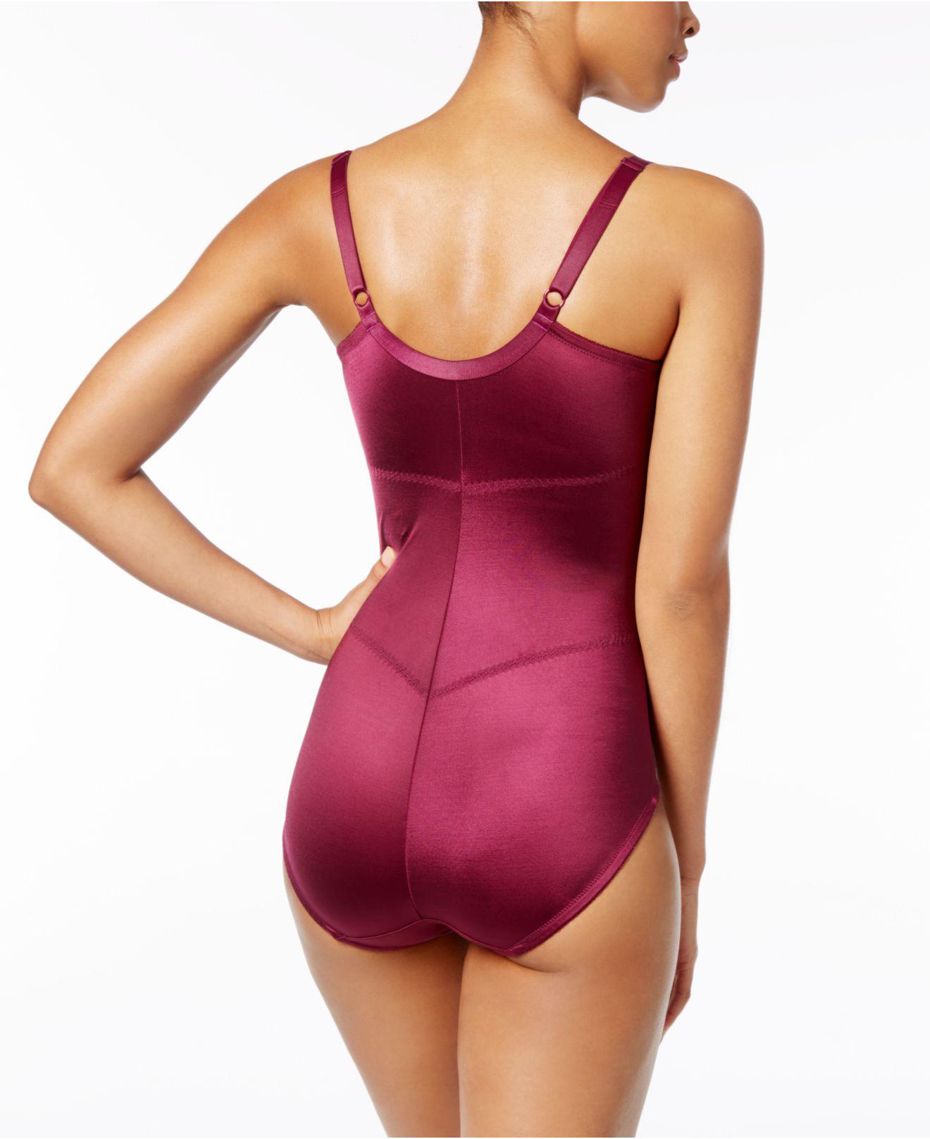 Maidenform Firm Control Embellished Unlined Body Shaper 1456 in Red