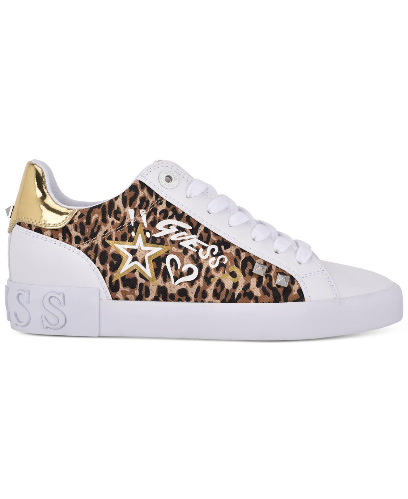 guess leopard shoes