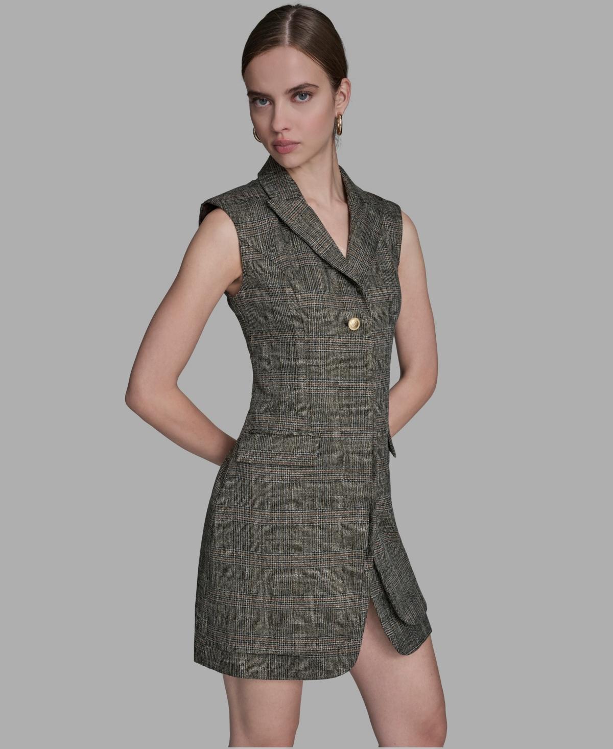 Bcbgmaxazria Women's Bcbg Plaid Dress BCBGMAXAZRIA Mini And