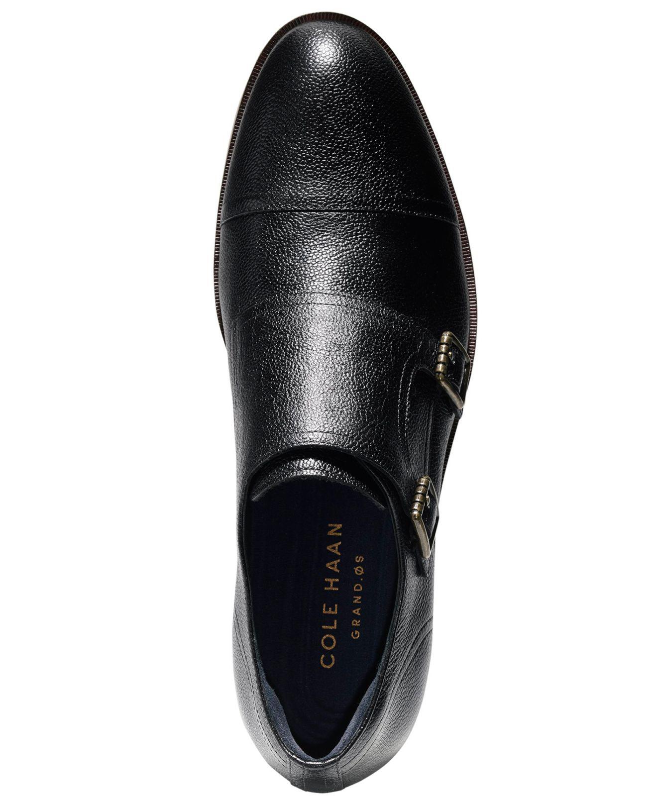 cole haan henry grand double monk strap