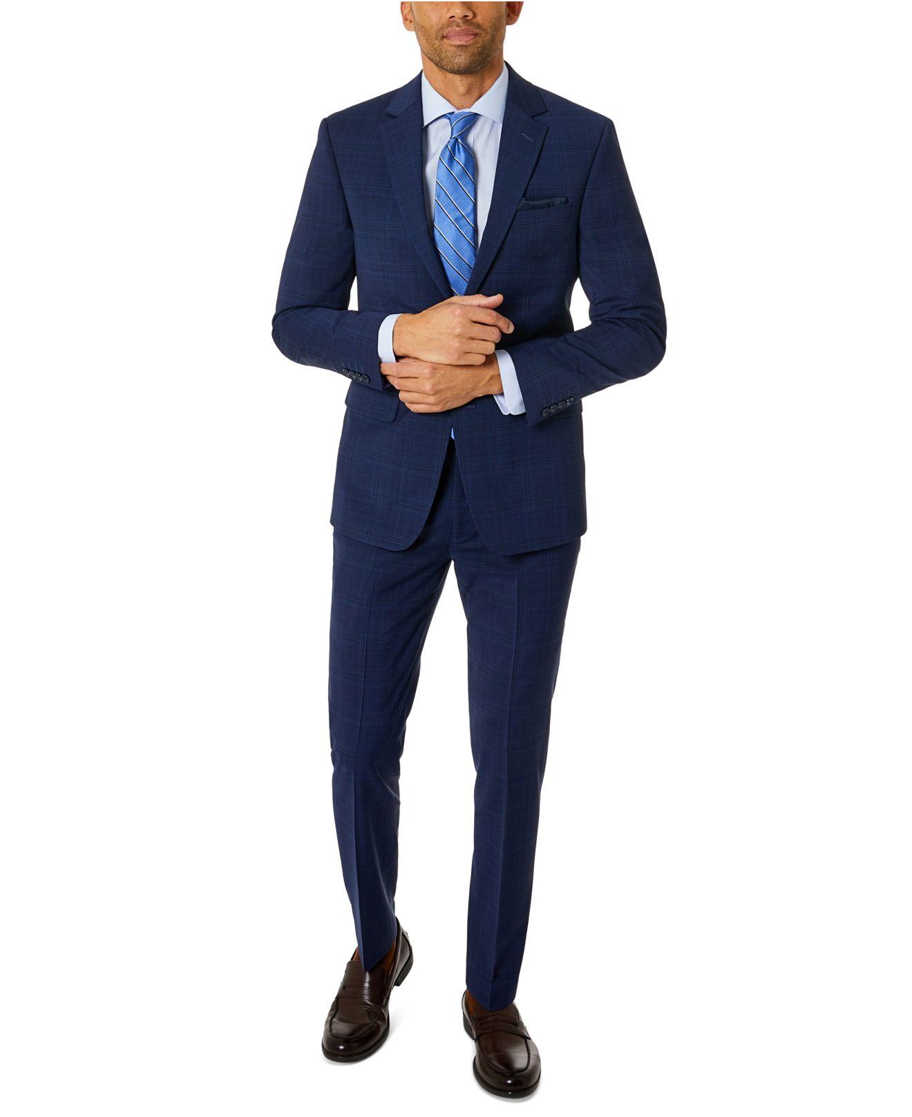 Bar Iii Skinny-fit Wool Suit Separates, Created For Macy's in Blue for ...