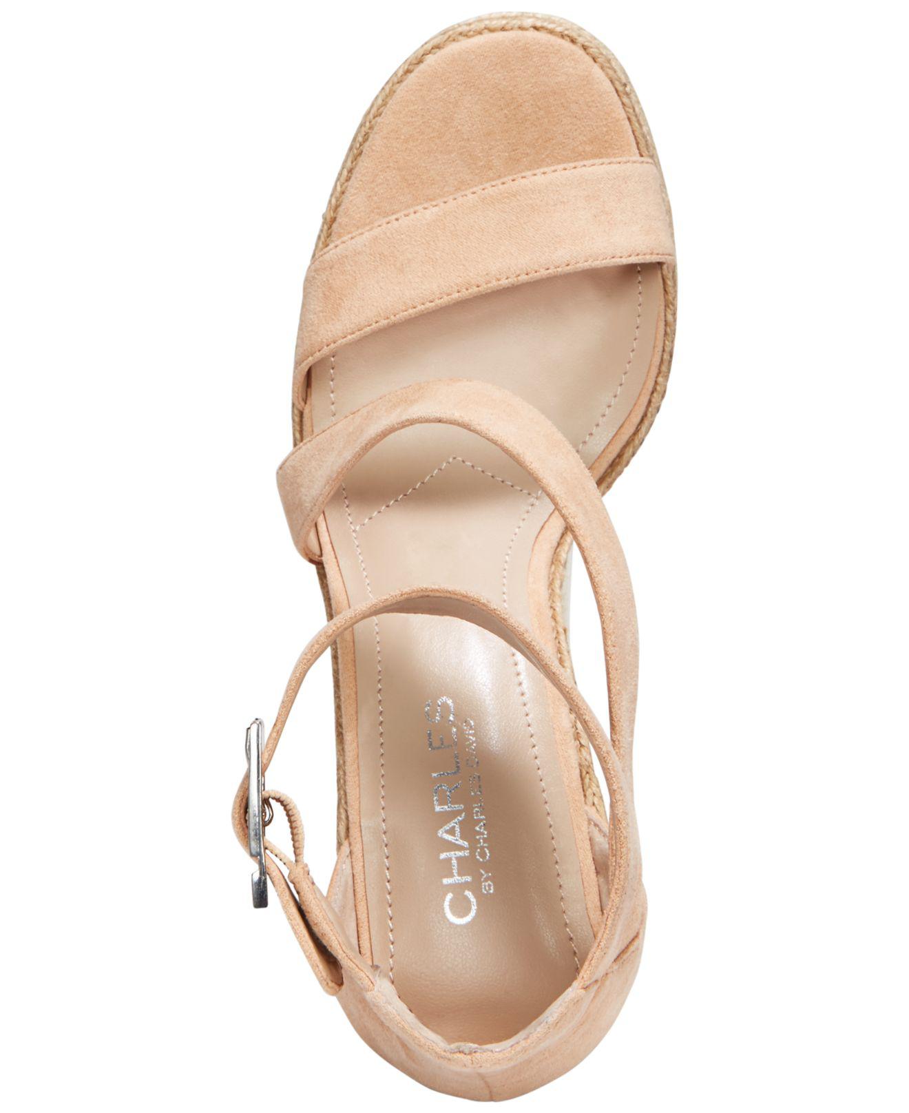 charles david platform sandals