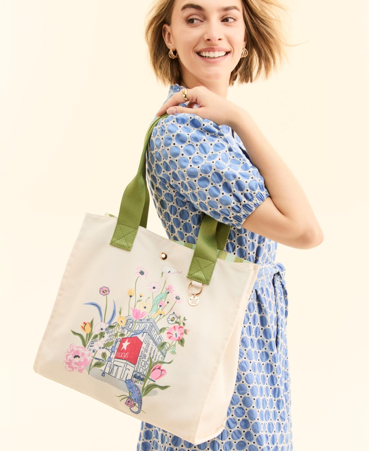 Leather Tote Macy's Canvas Tote Bags Macy's Flower Show