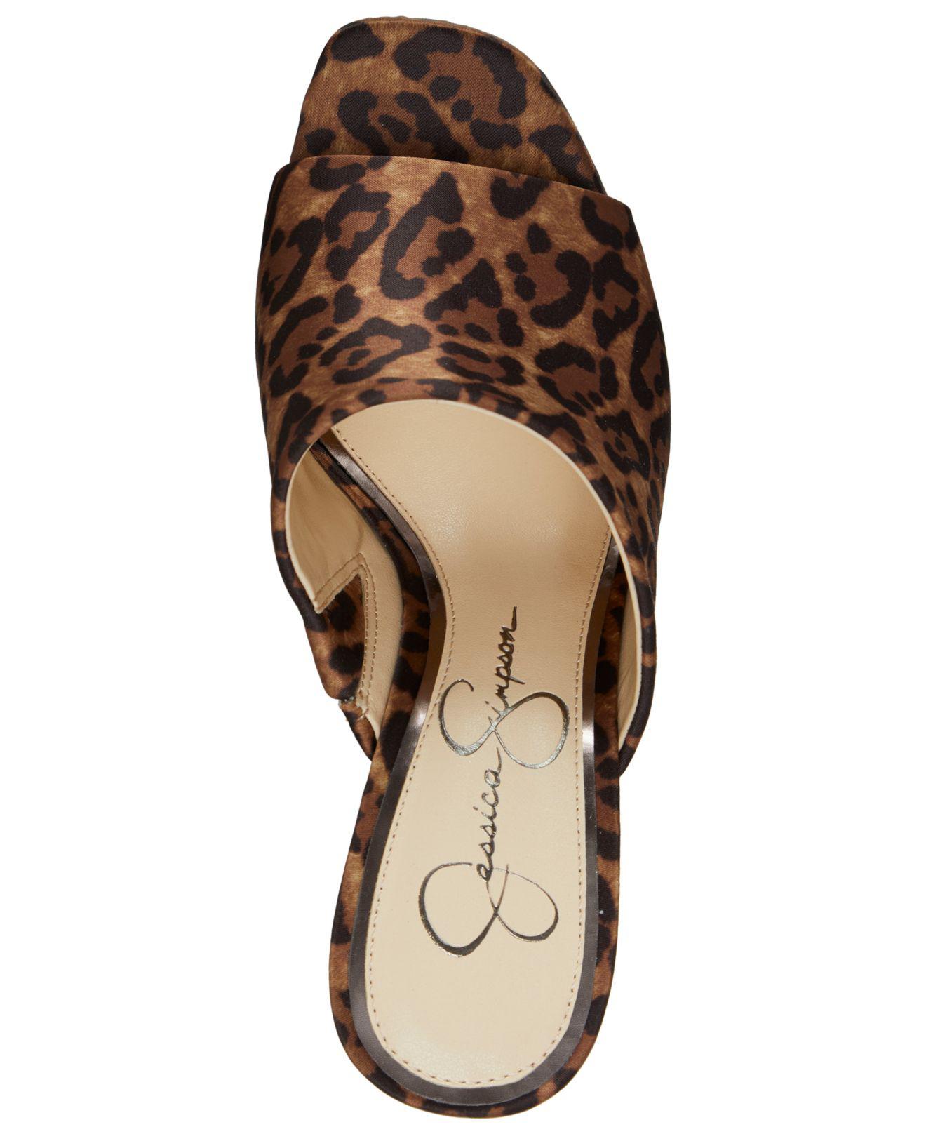 jessica simpson shantelle slide wedge sandals