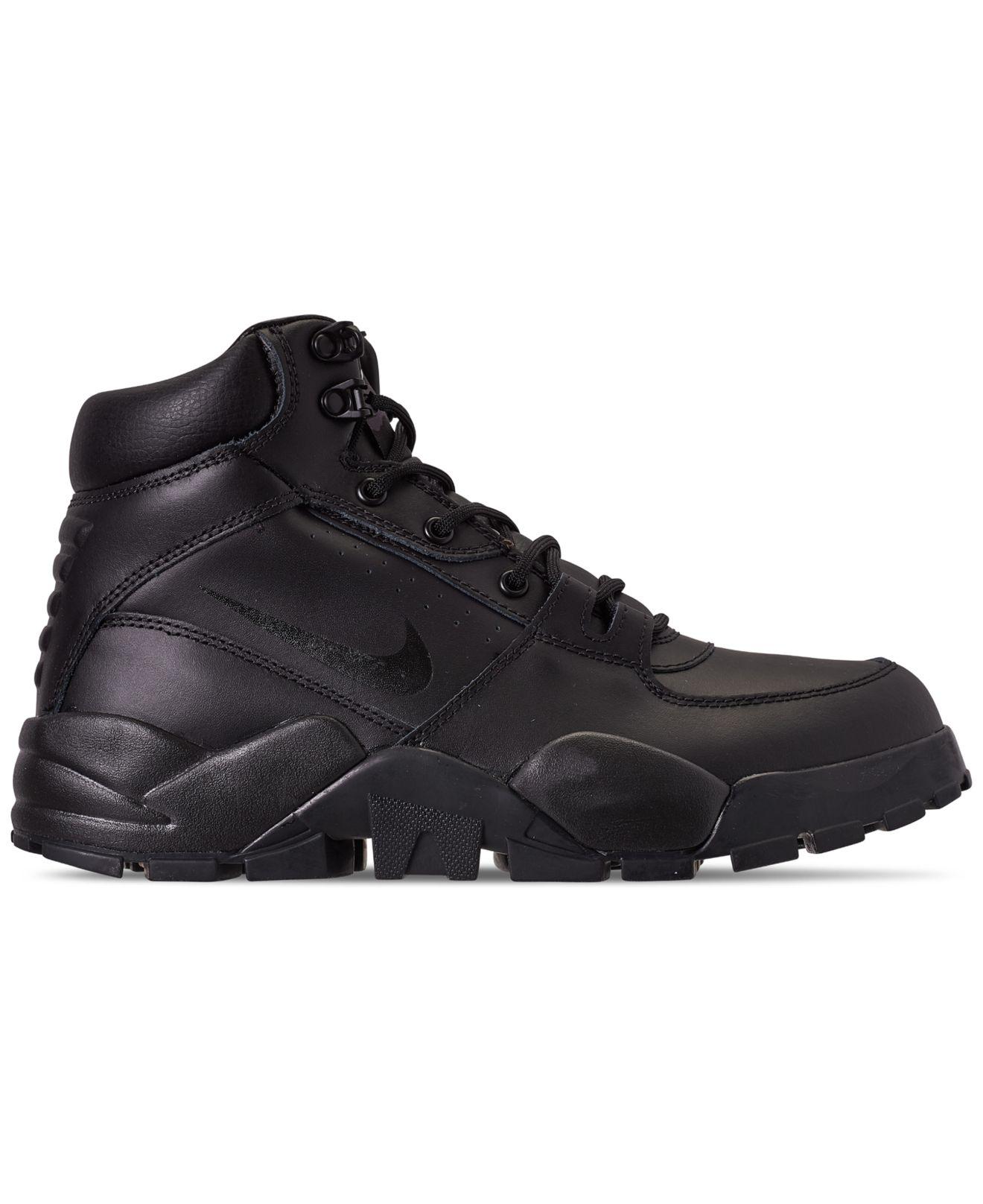 Nike Synthetic Rhyodomo Sneaker Boots From Finish Line in Black/Black  (Black) for Men | Lyst