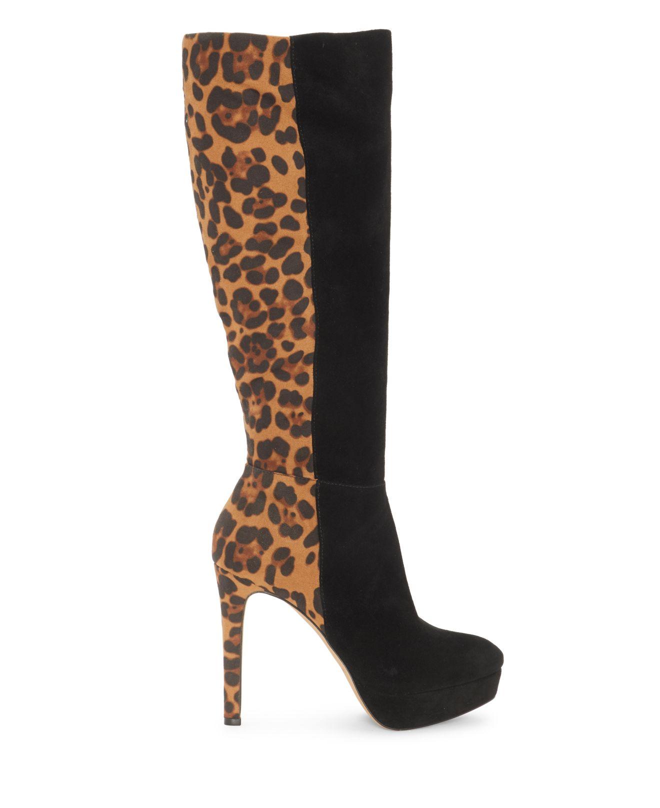 jessica simpson black high heel boots