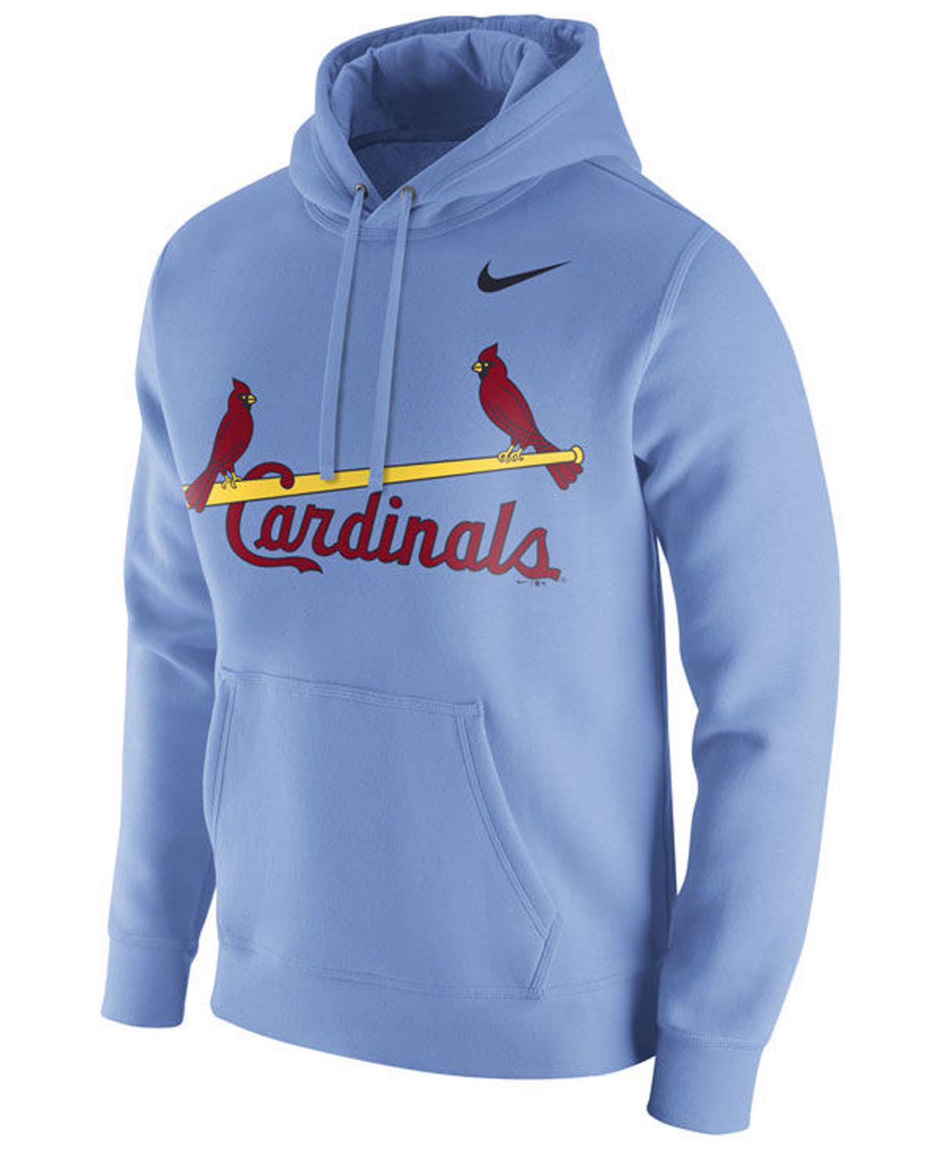 Nike St. Louis Cardinals Franchise Hoodie in Blue for Men | Lyst