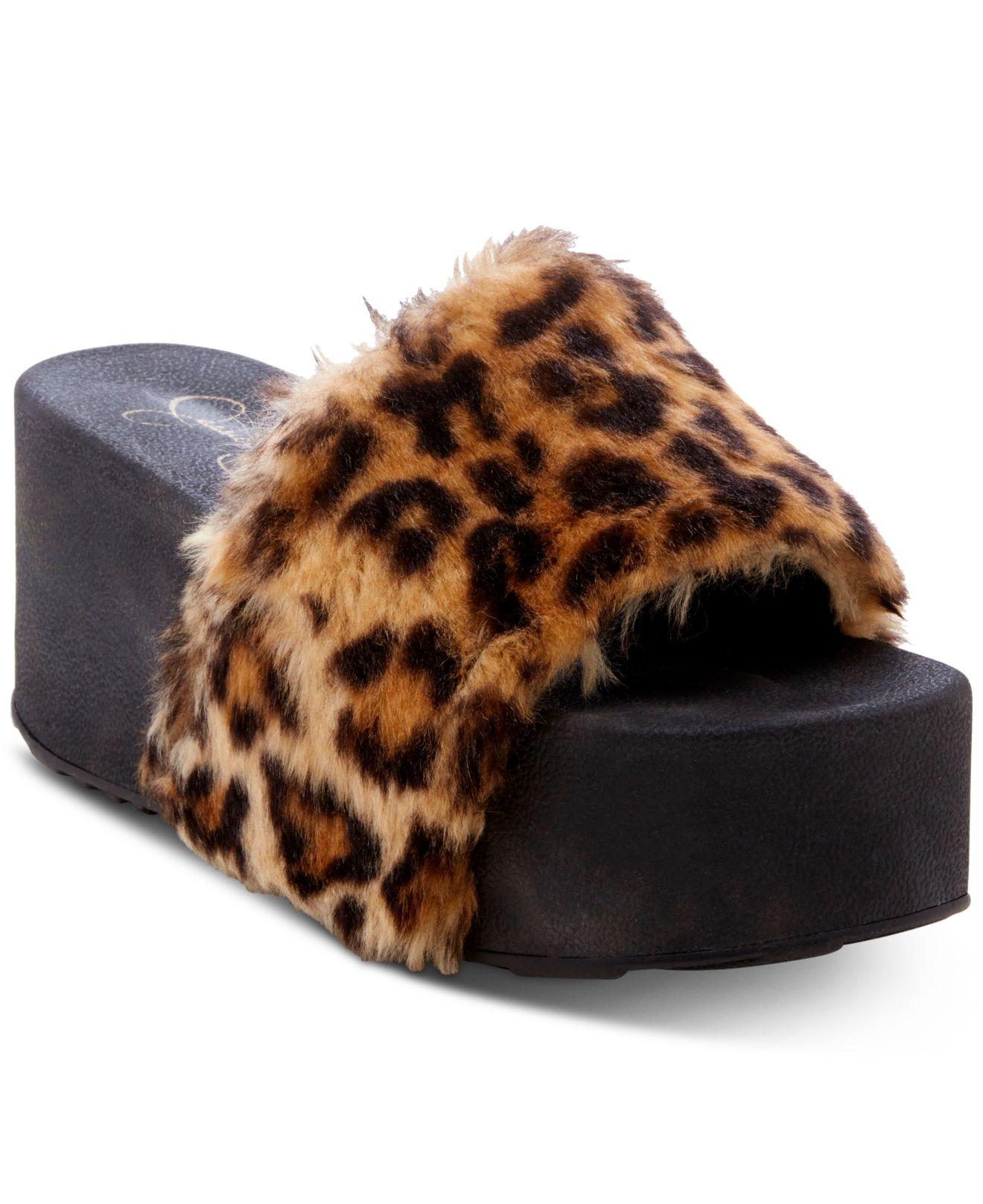 jessica simpson platform slide sandals