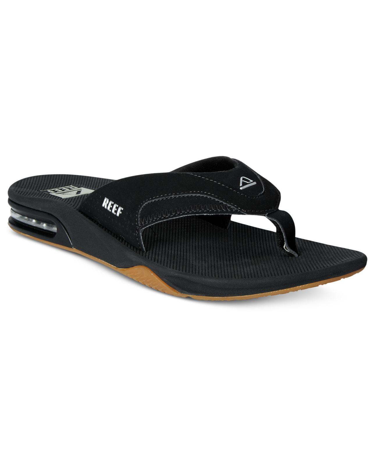 Thongs with bottle store opener in sole
