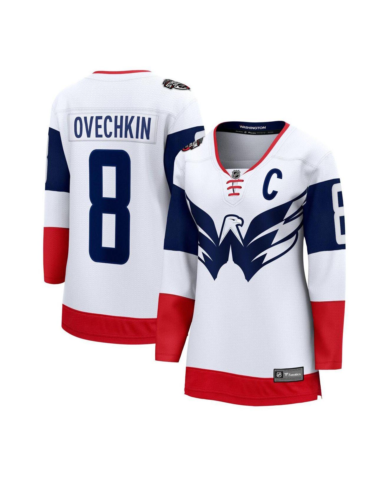 Fanatics Branded Alexander Ovechkin White Washington Capitals 2023 Nhl