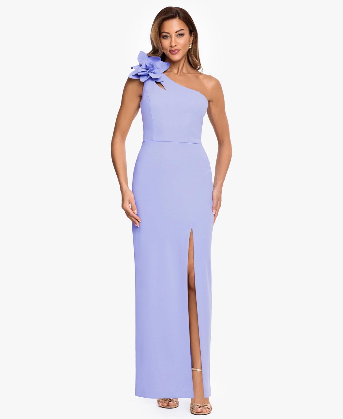 princess polly baby blue dress Christelle – Silver Crystal Beaded Gown main image 1