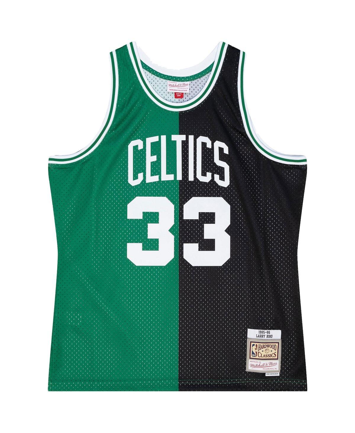 Boston Celtics Larry Bird 1985 Swingman Jersey By Mitchell and Ness - Kelly  Green - Mens