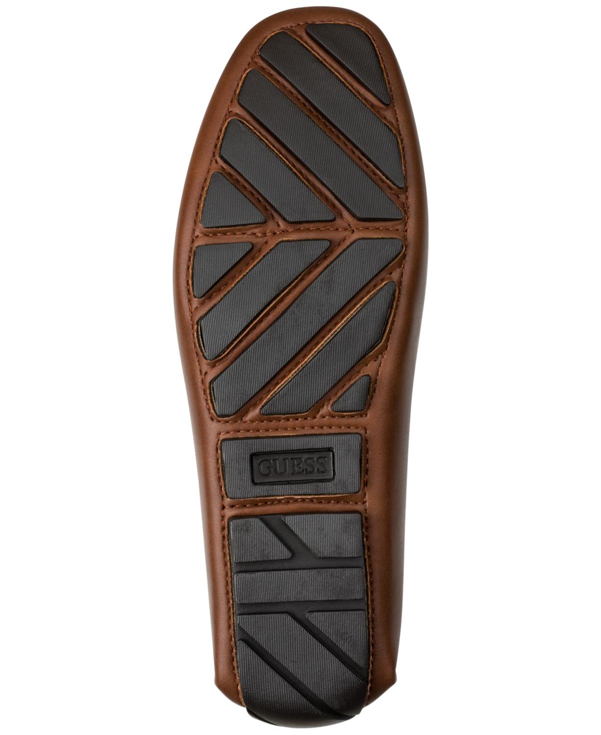 Guess Men\'s Rich Brown Slip-On Loafers GUESS Brown Slip-Ons for Men | Mercari main image 3