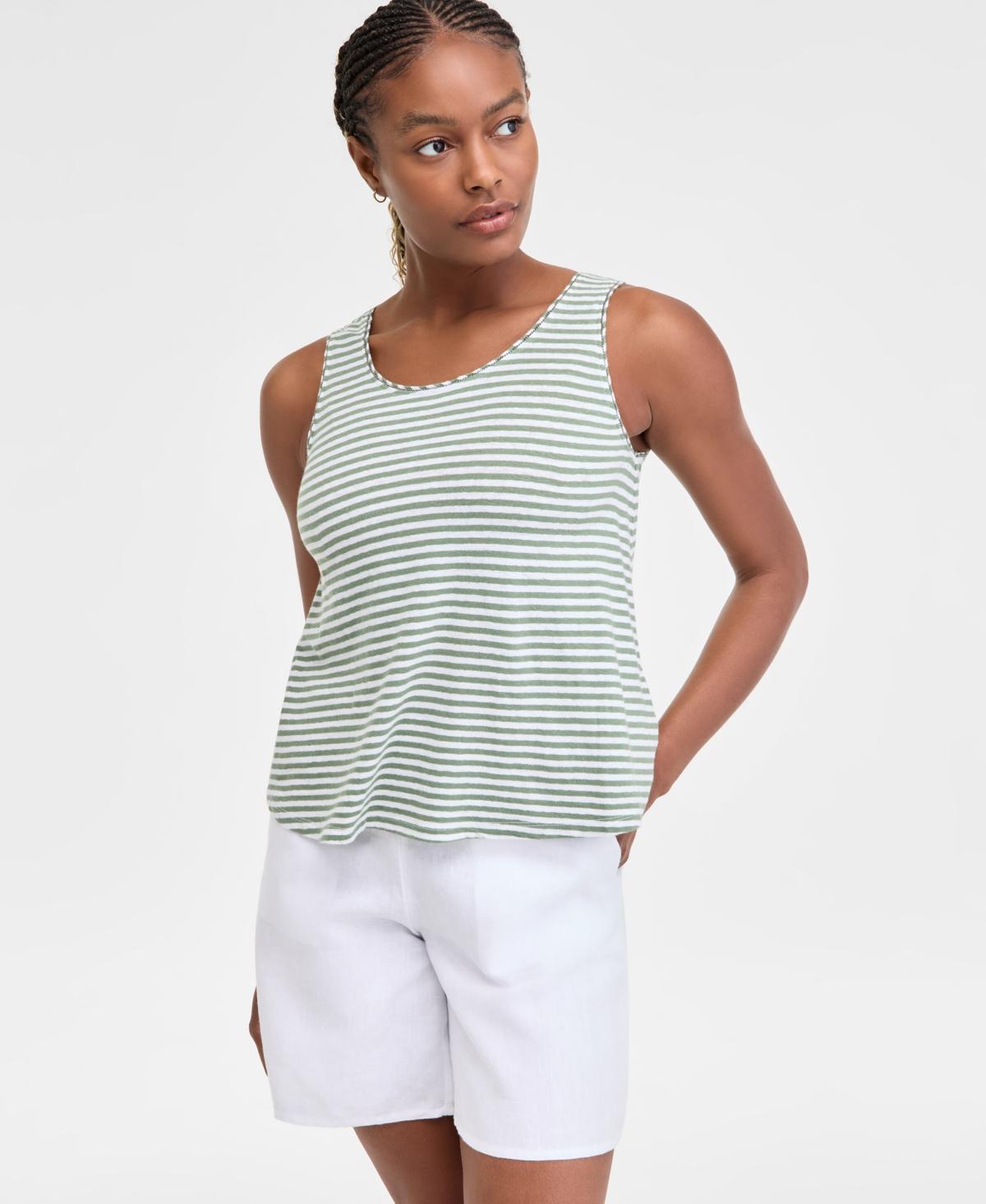 charter club sleeveless tops