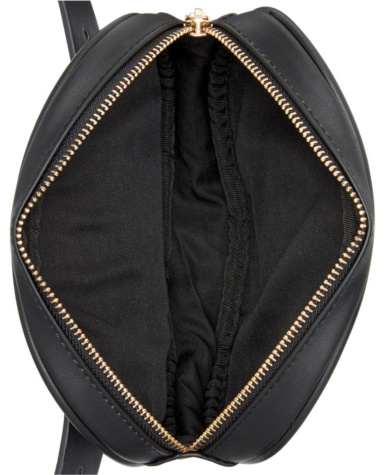 chevron quilted fanny pack