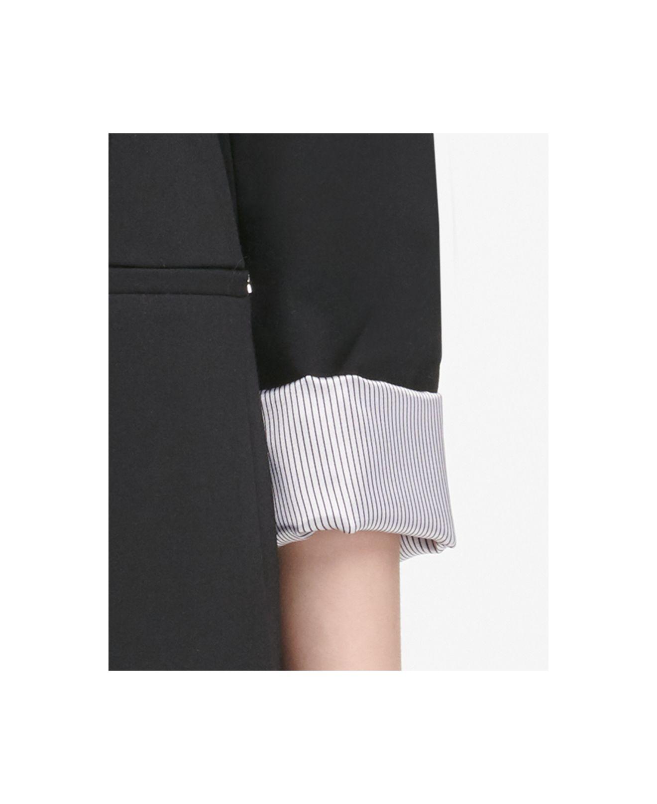 calvin klein roll tab topper jacket